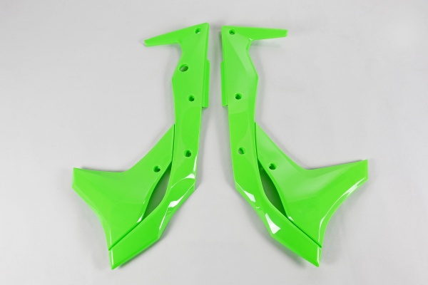 Radiator Covers neon green for Kawasaki KX 250 F (2017-20)